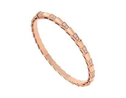 [⭐Hevara Jewelry]SERPENTI BRACELET PINK GOLD DIAMOND