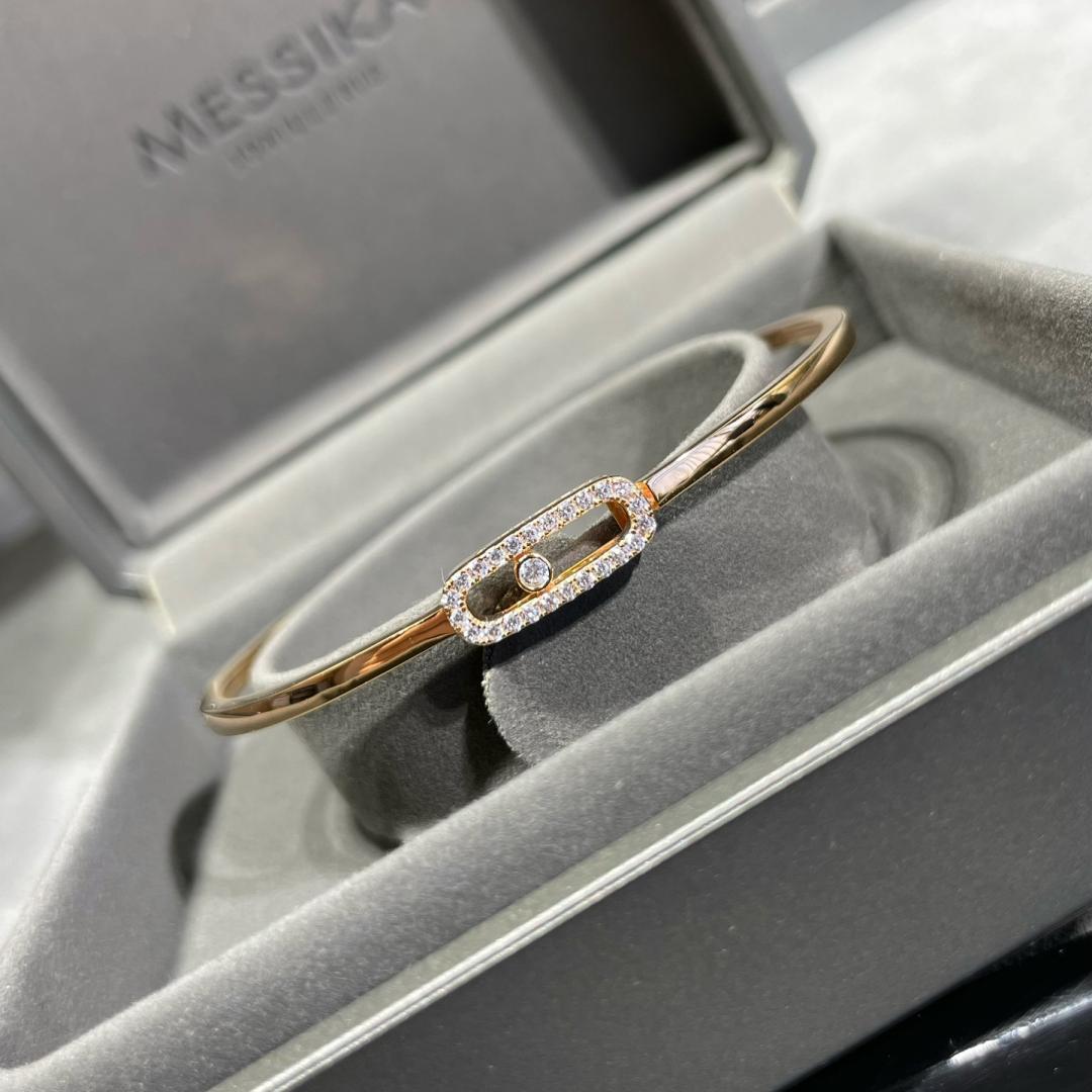 [⭐Hevara Jewelry]Move Uno pavé flex bangle medium