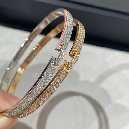 [⭐Hevara Jewelry]LIENS VIDENCE DIAMOND PAVED BRACELET