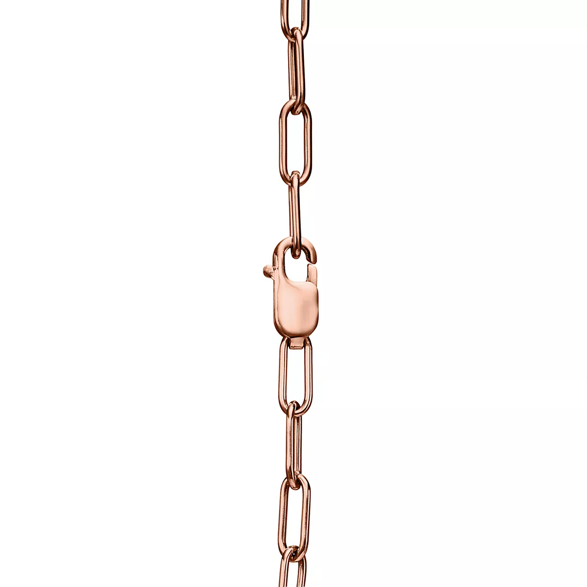 [Hevara Jewelry]LOCK SMALL PENDANT PINK DIAMOND PINK GOLD NECKLACE