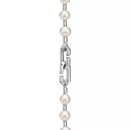 [Hevara Jewelry]PEARL LOCK SILVER BRACELET
