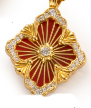 [⭐Hevara Jewelry] B.C.L BIG SIZE  ENAMEL NECKLACE（Various colors）