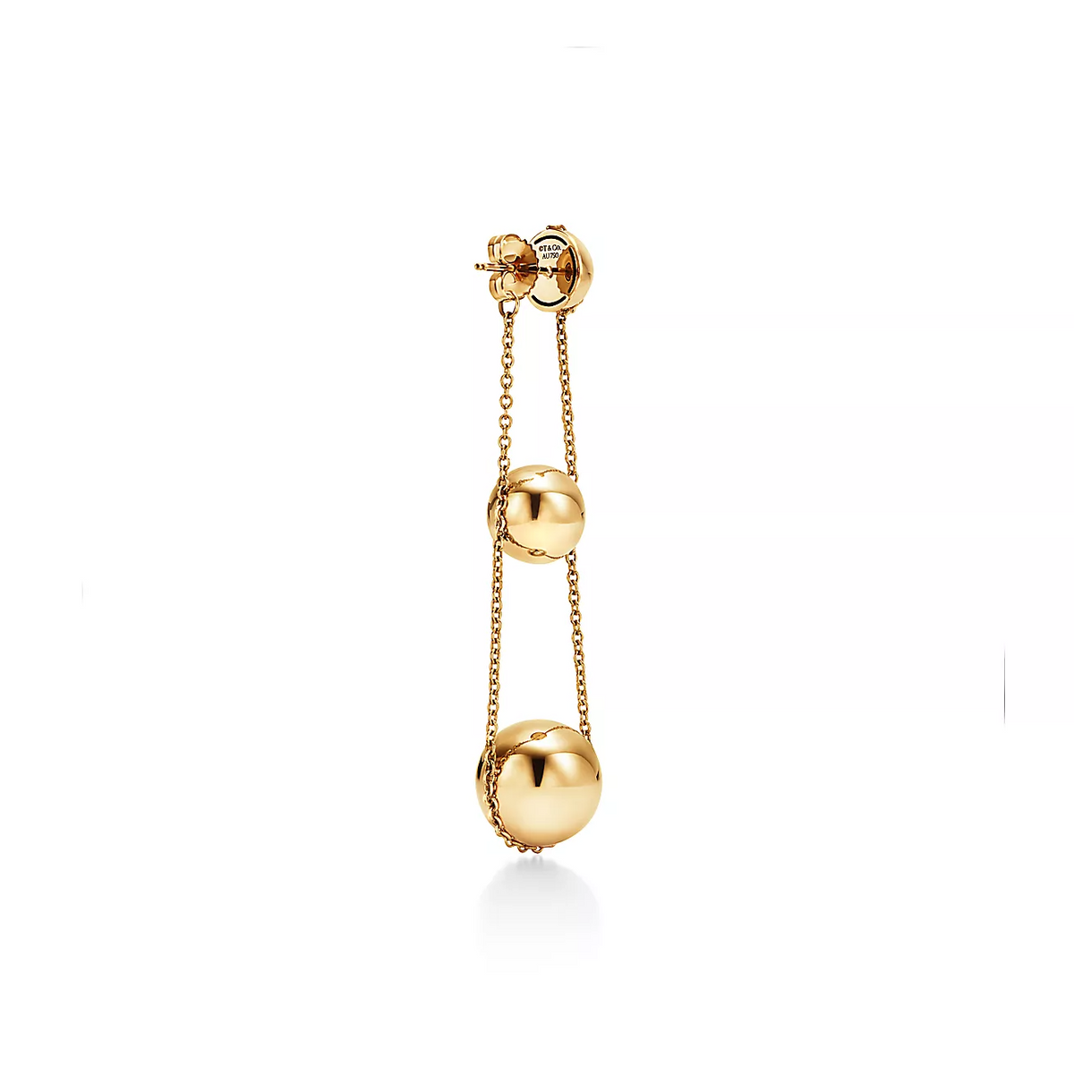 [Hevara Jewelry]TRIPLE DROP GOLD EARRINGS