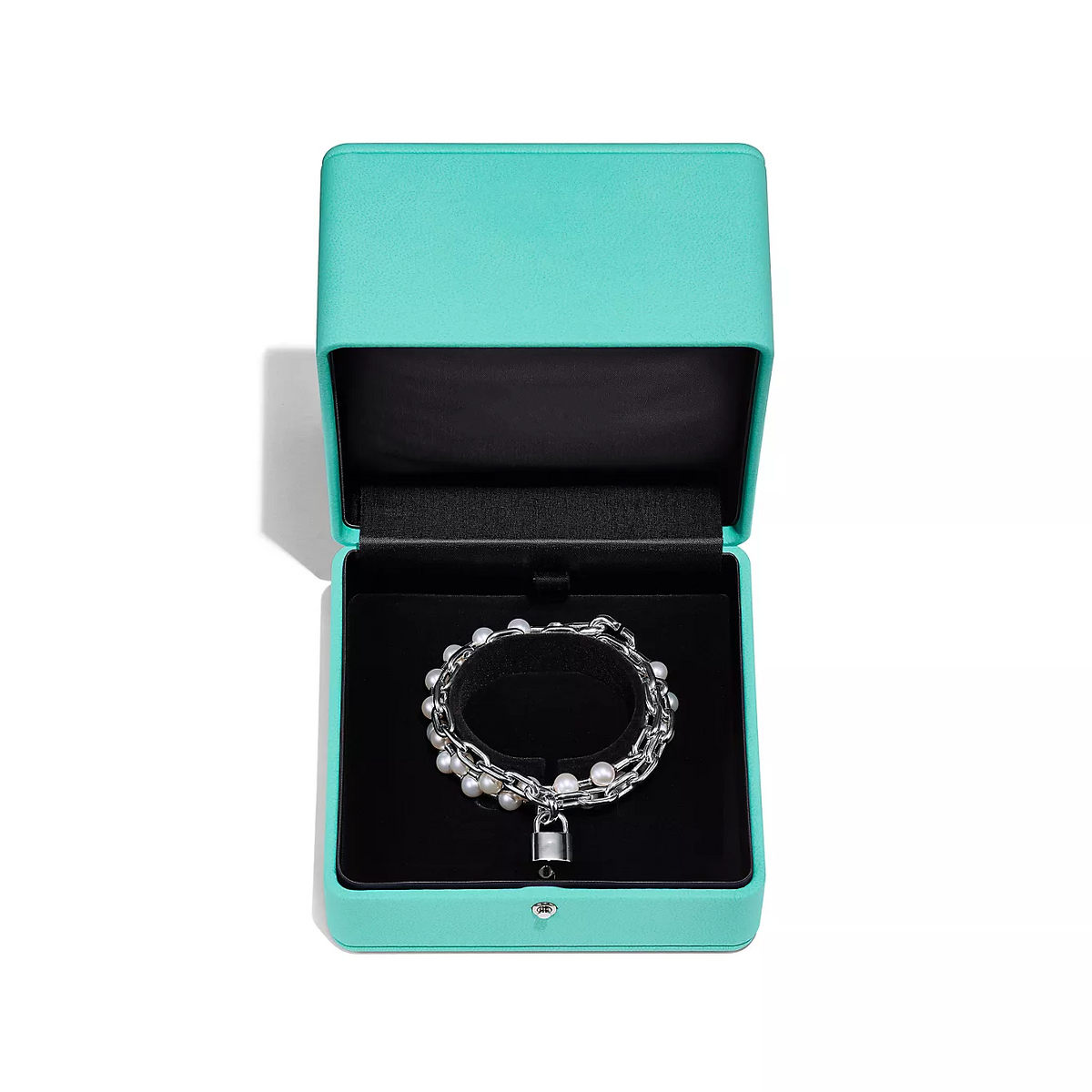 [Hevara Jewelry]PEARL LOCK SILVER BRACELET