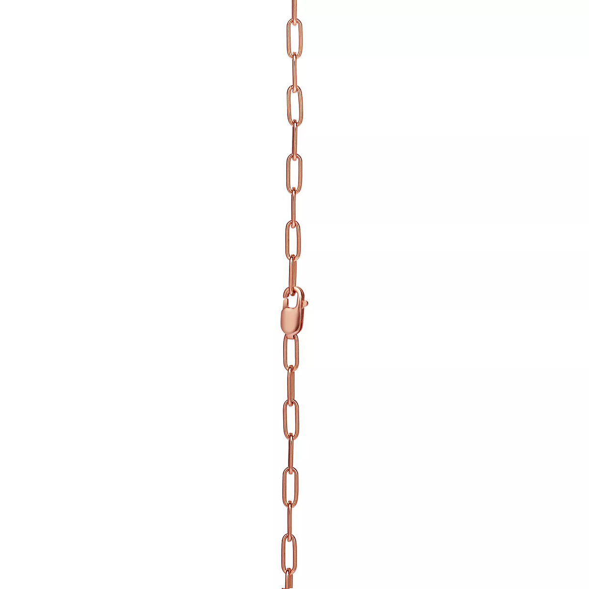 [Hevara Jewelry]LOCK MEDIUM PENDANT PINK DIAMOND PINK GOLD NECKLACE