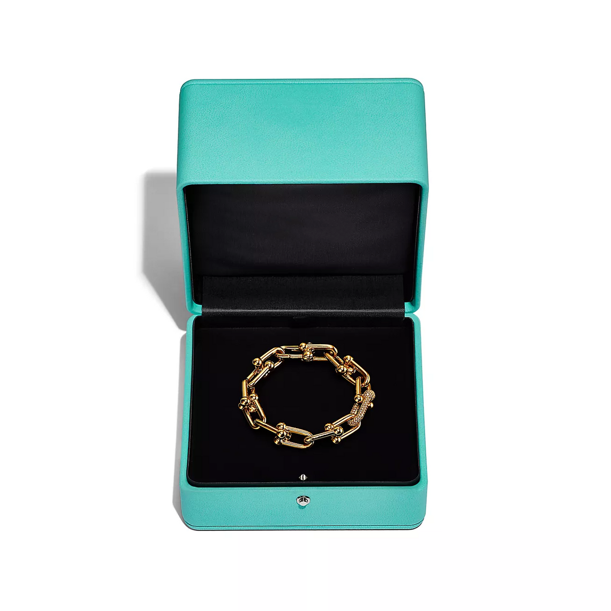 [Hevara Jewelry]HARDWEAR LARGE LINK GOLD DIAMOND BRACELET