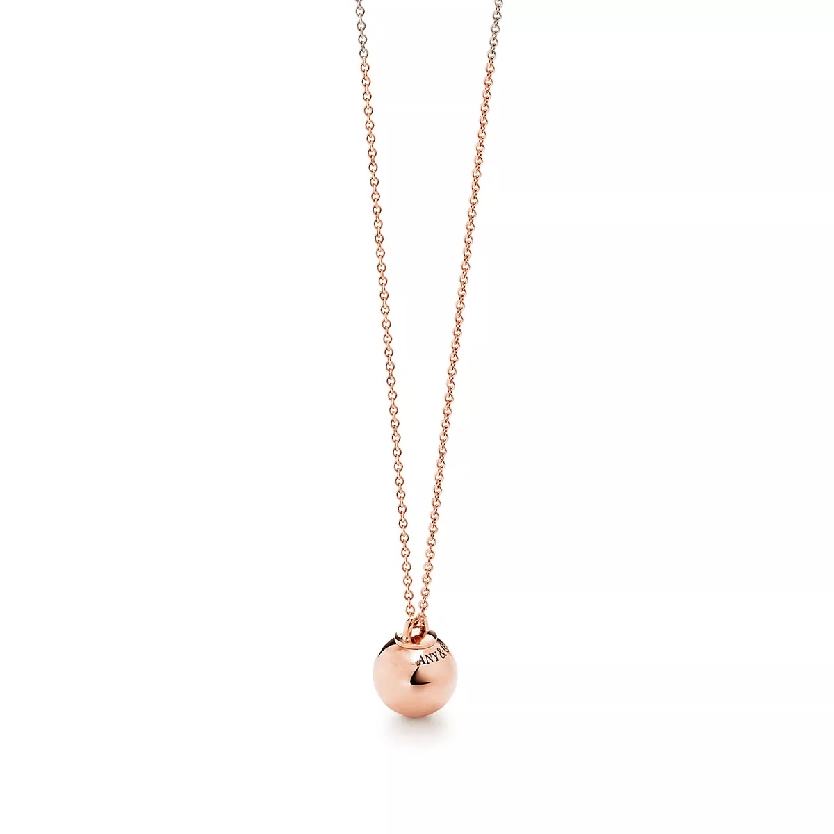 [Hevara Jewelry]BALL PENDANT 12.75MM NECKLACE