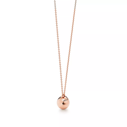 [Hevara Jewelry]BALL PENDANT 12.75MM NECKLACE