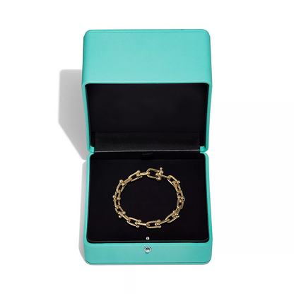 [Hevara Jewelry]HARDWEAR MEDIUM LINK 20 MOTIF GOLD BRACELET