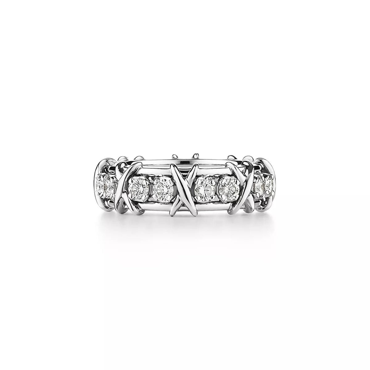 [Hevara Jewelry]SIXTEEN STONE SILVER RING