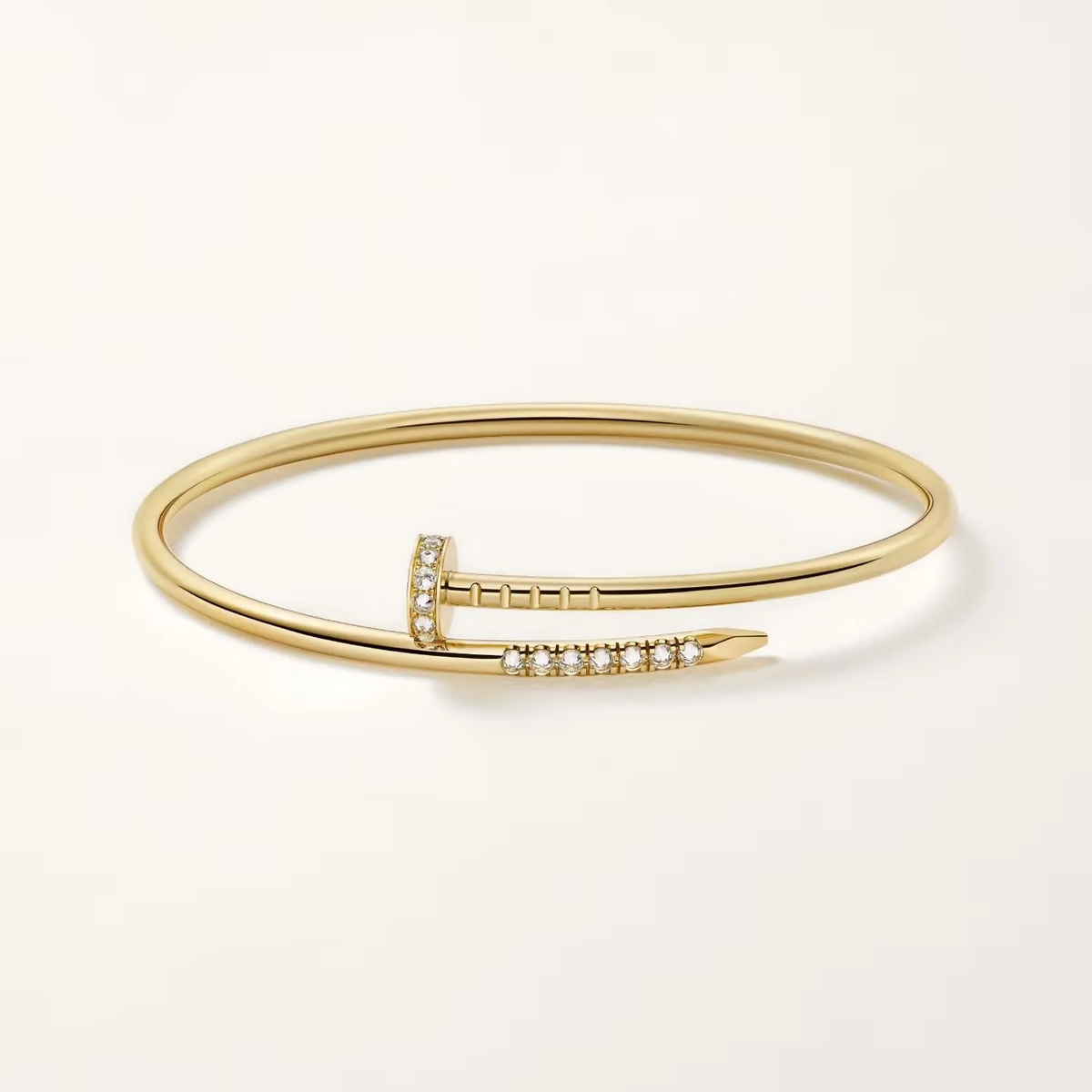 [⭐Hevara Jewelry]JUSTE BRACELET 2.5MM DIAMONDS NEW