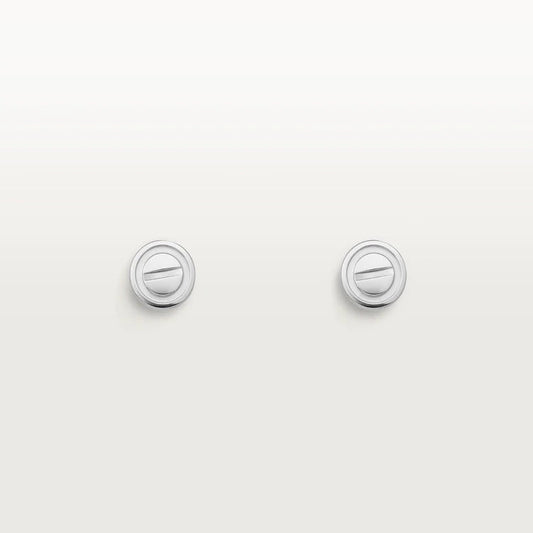 [⭐Hevara Jewelry]LOVE EARRINGS SILVER 10MM
