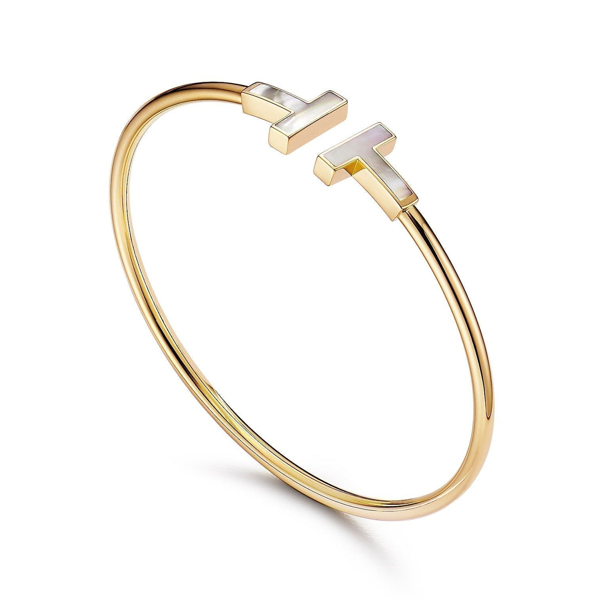 [Hevara Jewelry]T BRACELET 1.8MM MOP PINK GOLD