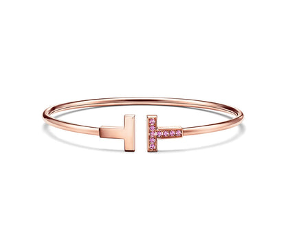 [Hevara Jewelry]T PINK GOLD PINK DIAMOND BRACELET