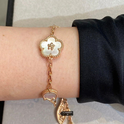 [⭐Hevara Jewelry]LUCKY SPRING 5 MOTIF BRACELET