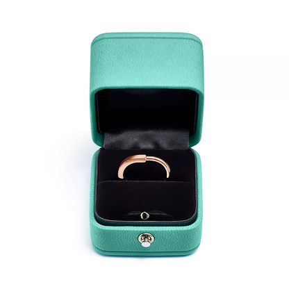 [Hevara Jewelry]LOCK RING PINK GOLD