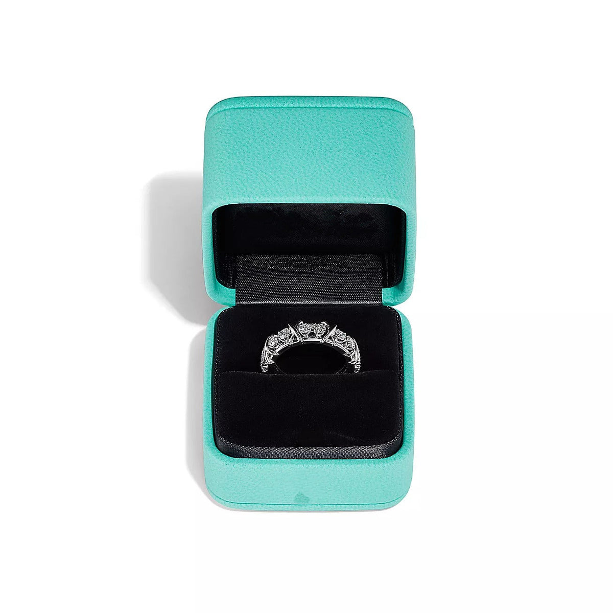 [Hevara Jewelry]SIXTEEN STONE SILVER RING