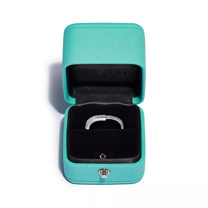 [Hevara Jewelry]LOCK RING SILVER DIAMOND PAVED