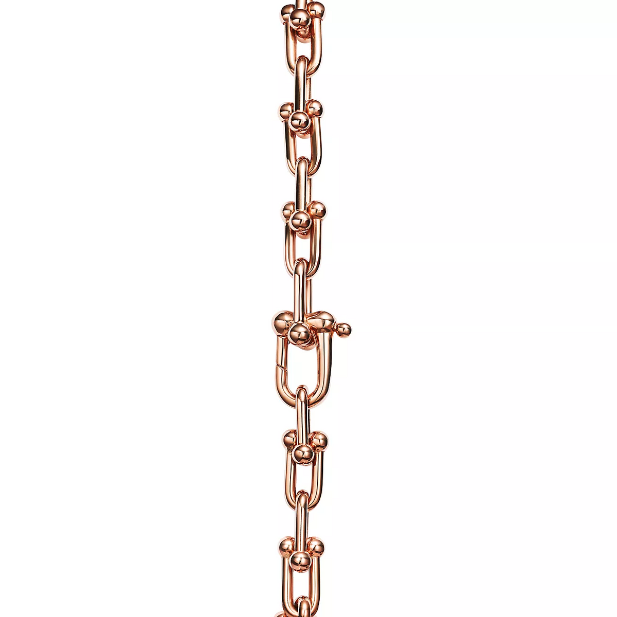 [Hevara Jewelry]HARDWEAR SMALL LINK 26 MOTIF PINK GOLD BRACELET
