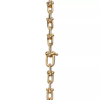 [Hevara Jewelry]HARDWEAR SMALL LINK 26 MOTIF GOLD BRACELET