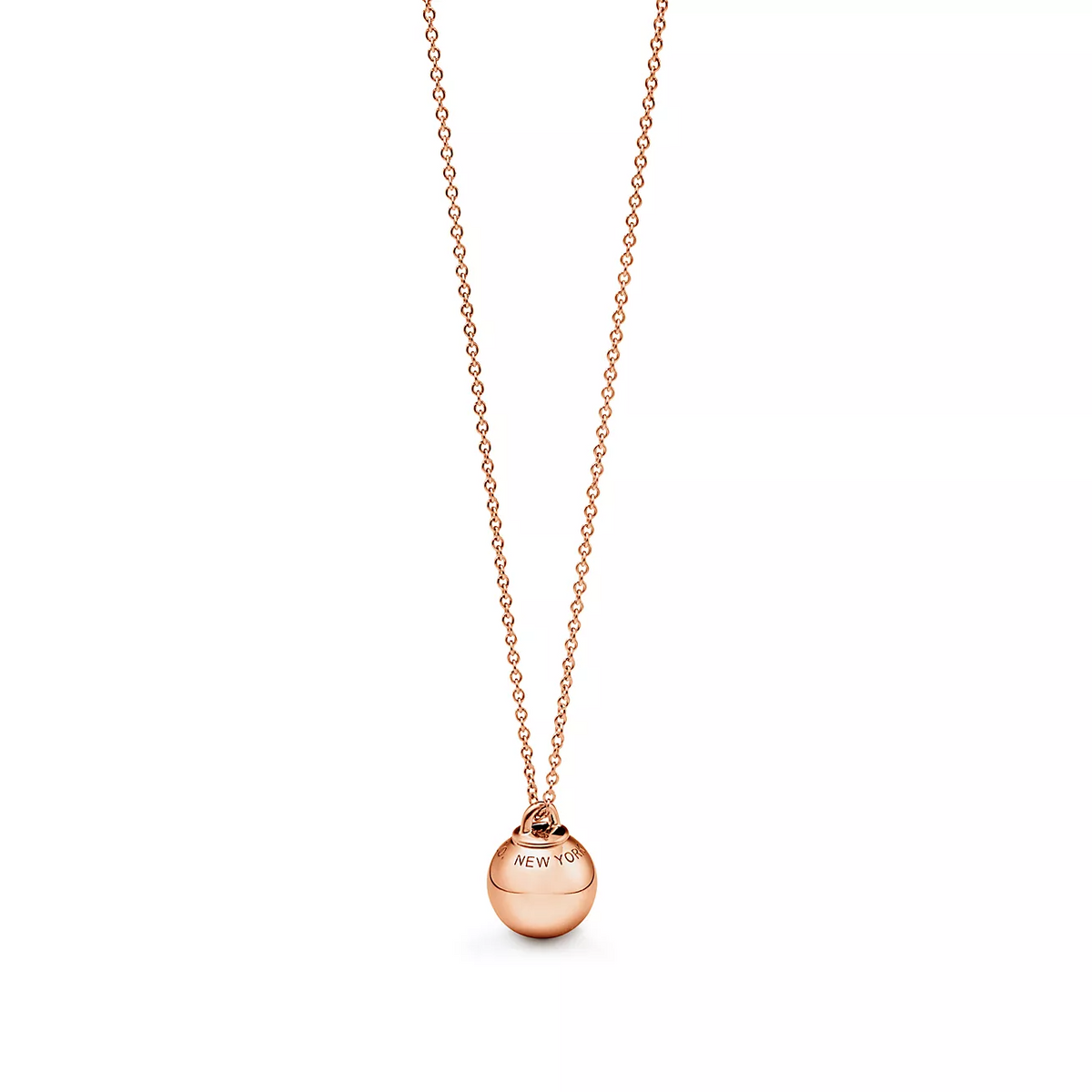 [Hevara Jewelry]BALL PENDANT 12.75MM NECKLACE