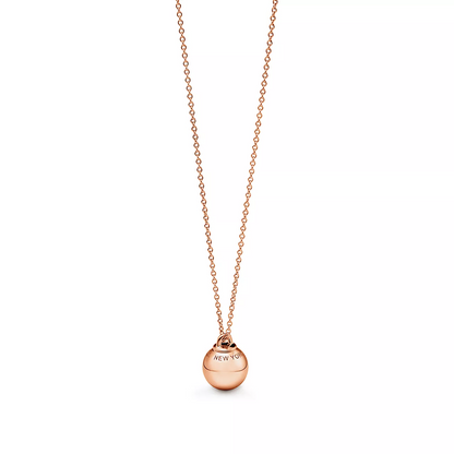 [Hevara Jewelry]BALL PENDANT 12.75MM NECKLACE