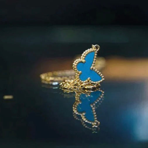 [⭐Hevara Jewelry]BUTTERFLY TURQUOISE BUTTERFLY BRACELET