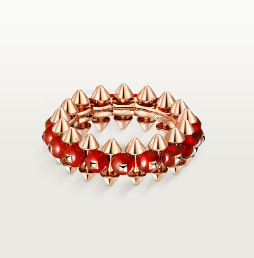 [⭐Hevara Jewelry]CLASH ELEGANT ROSE GOLD RING FEATURING NATURAL AGATE