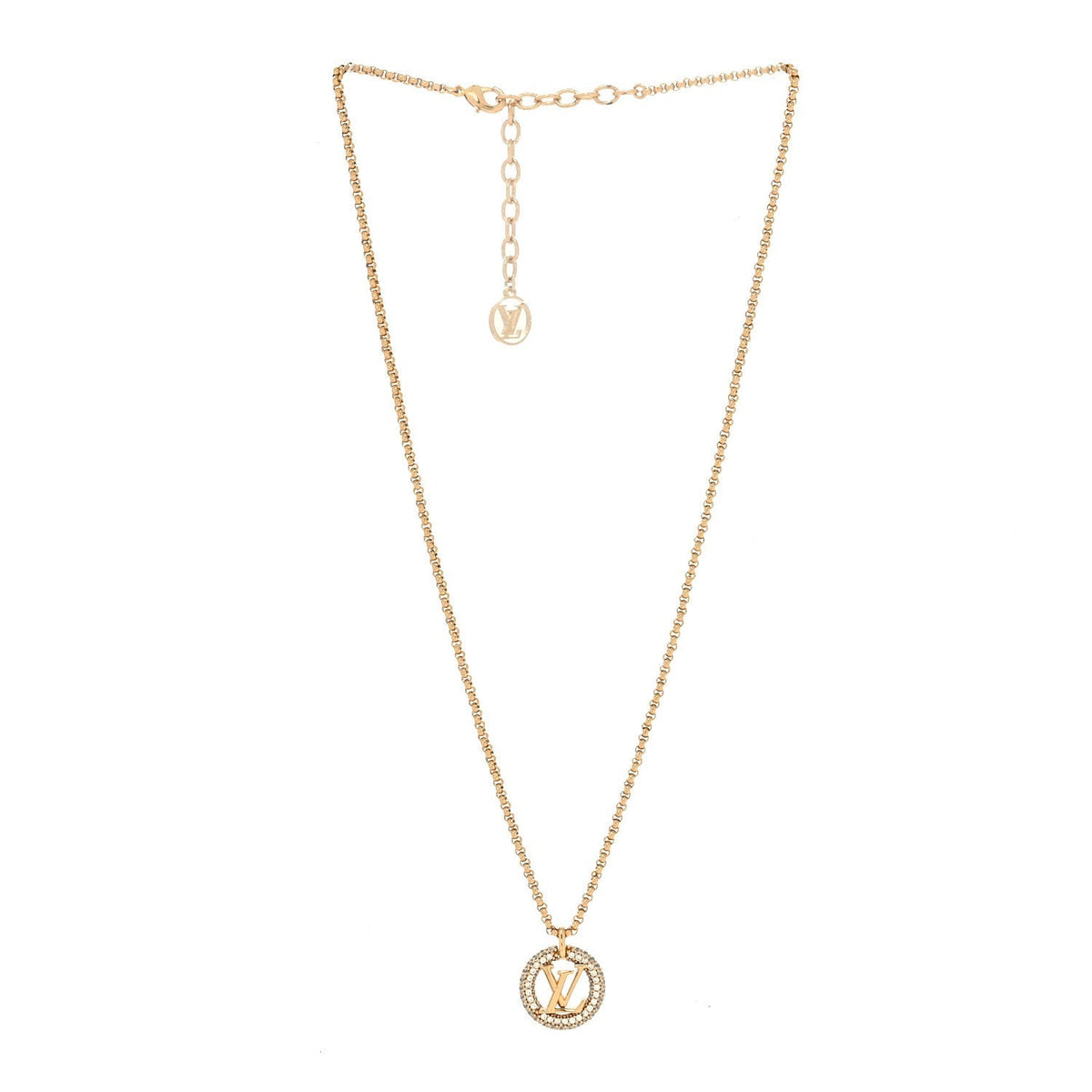 [⭐Hevara Jewelry]BY NIGHT DIAMOND PAVED NECKLACE