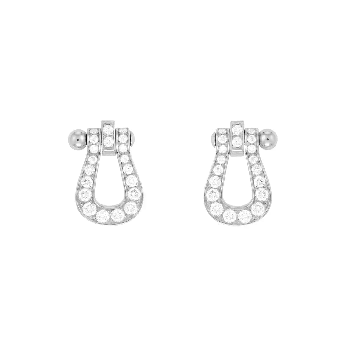 [⭐Hevara Jewelry]FORCE 10 FULL DIAMOND STUD EARRINGS MINI MODEL