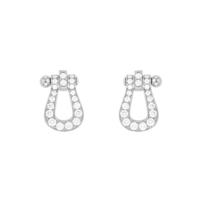 [⭐Hevara Jewelry]FORCE 10 FULL DIAMOND STUD EARRINGS MINI MODEL