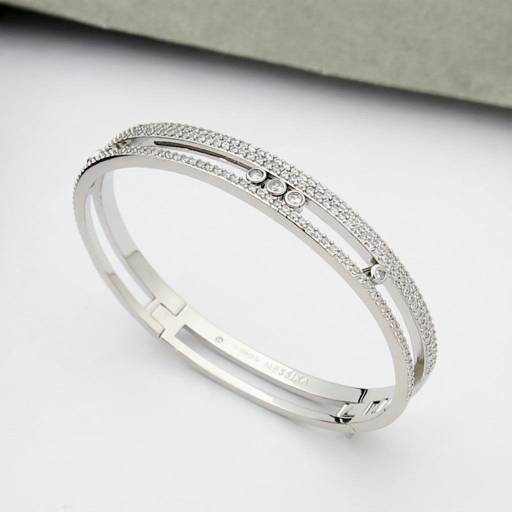 [⭐Hevara Jewelry]Move Romane pavé bangle