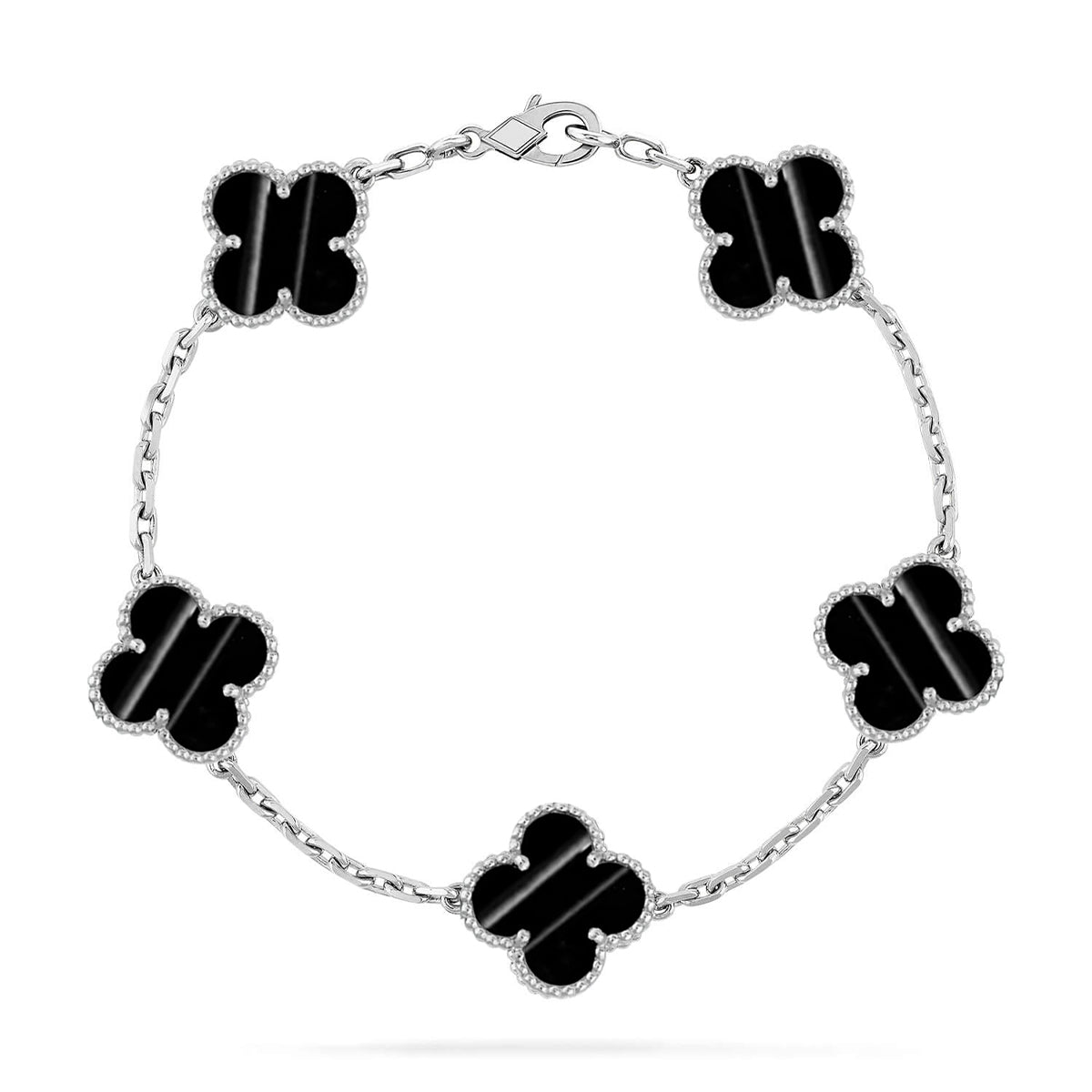 [⭐Hevara Jewelry] CLOVER 5 MOTIF PULSAR STONE BRACELET COLLECTION