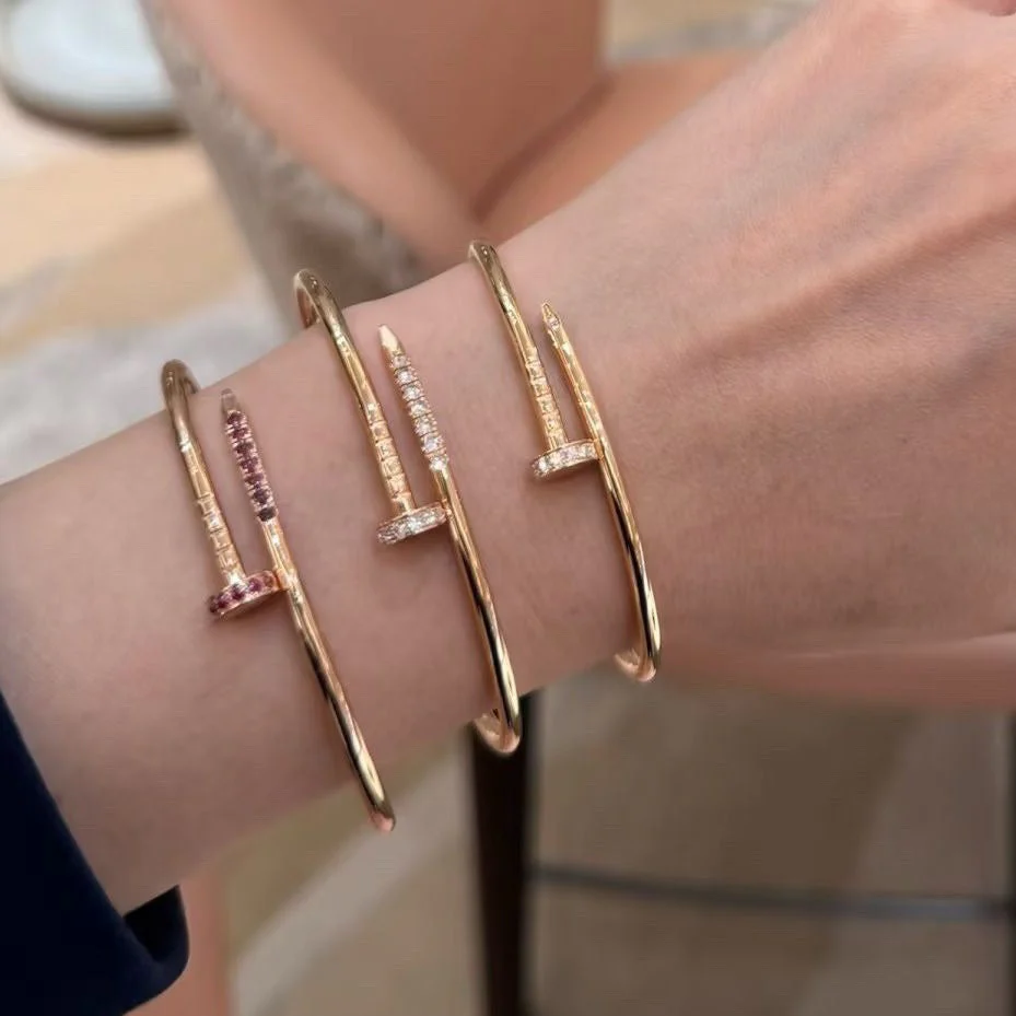 [⭐Hevara Jewelry]JUSTE BRACELET 2.5MM DIAMONDS NEW