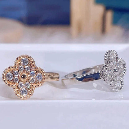 [⭐Hevara Jewelry]CLOVER DIAMOND RING