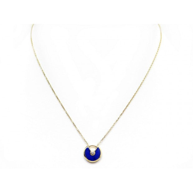 [⭐Hevara Jewelry]AMULETTE ROSE GOLD AGATE NECKLACE