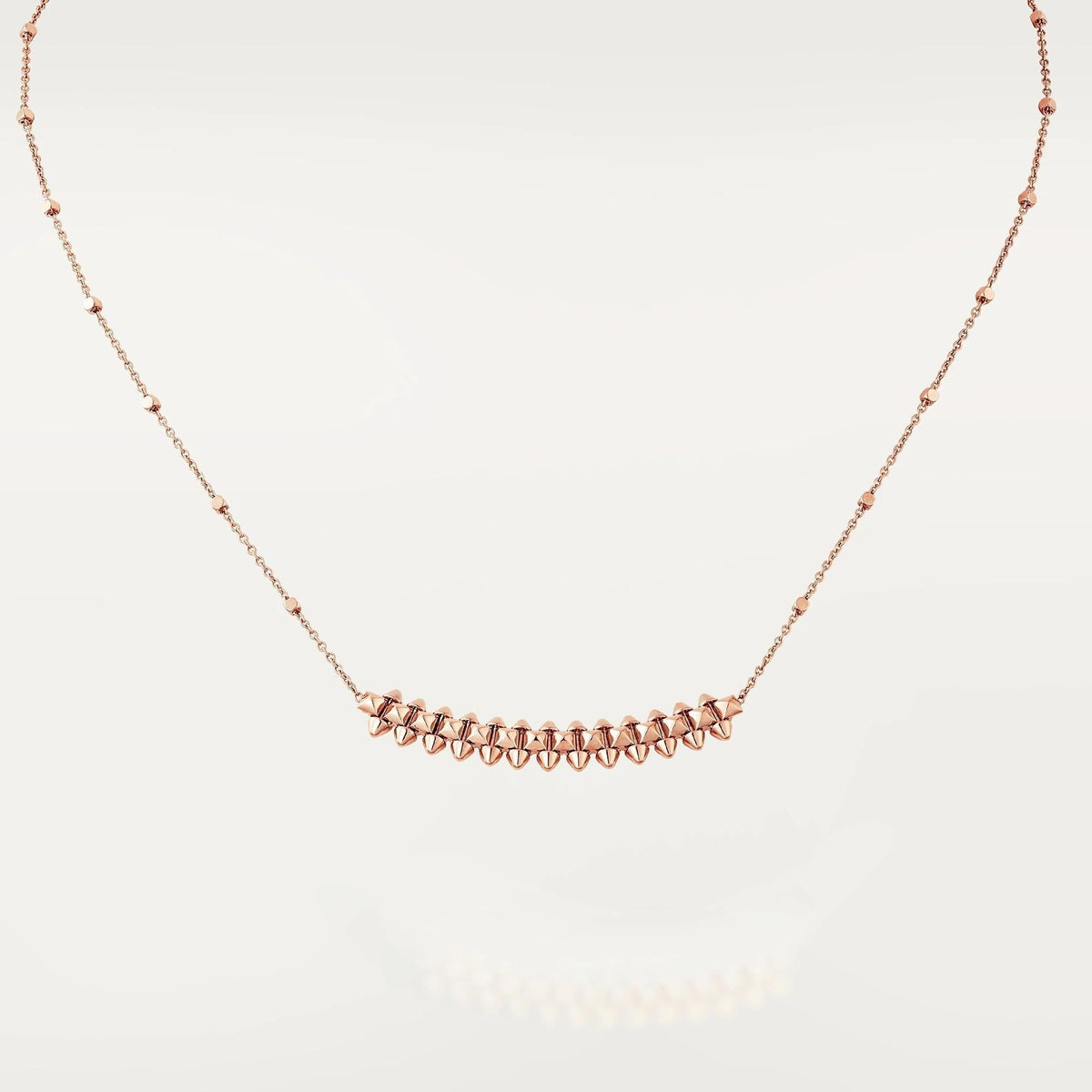 [⭐Hevara Jewelry]CLASH PINK GOLD NECKLACE