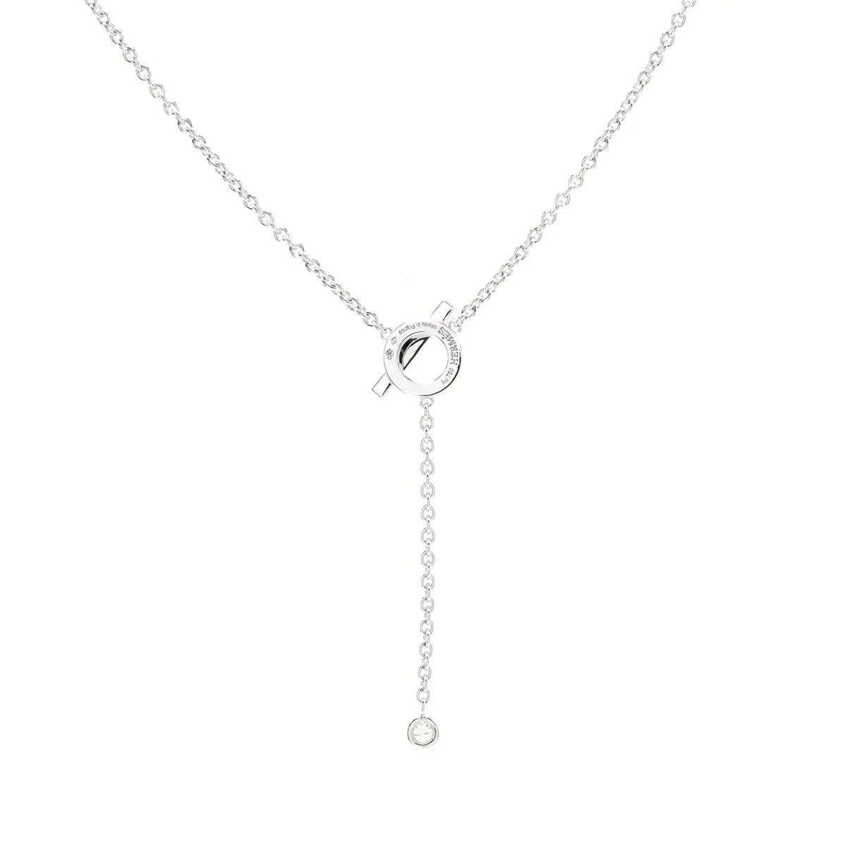 [⭐Hevara Jewelry]FINESSE SILVER DIAMOND NECKLACE