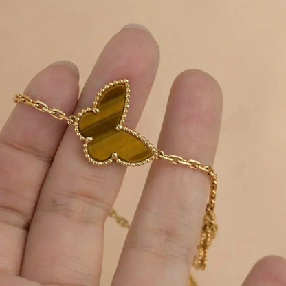[⭐Hevara Jewelry]LUCKY SPRING 5 MOTIF GOLD BRACELET