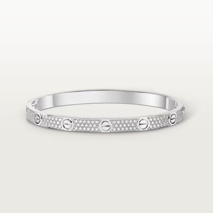 [⭐Hevara Jewelry]LOVE BRACELET 4.8MM DIAMOND-PAVED