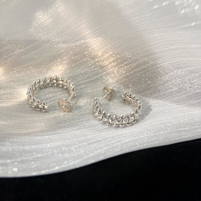 [⭐Hevara Jewelry]CLASH SMALL HOOP EARRINGS