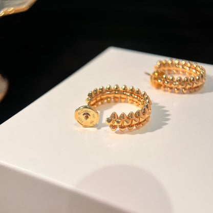[⭐Hevara Jewelry]CLASH SMALL HOOP EARRINGS