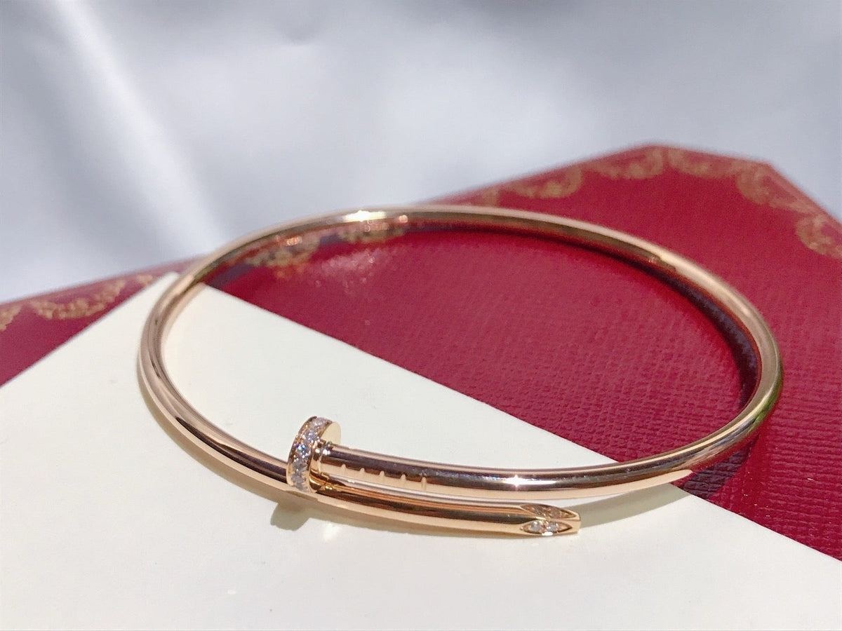[⭐Hevara Jewelry]JUSTE BRACELET 2.5MM DIAMONDS