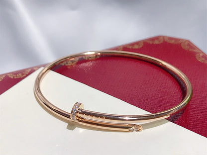 [⭐Hevara Jewelry]JUSTE BRACELET 2.5MM DIAMONDS