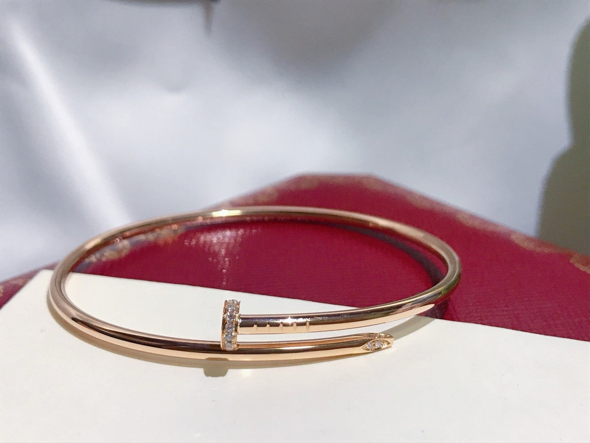 [⭐Hevara Jewelry]JUSTE BRACELET 2.5MM DIAMONDS