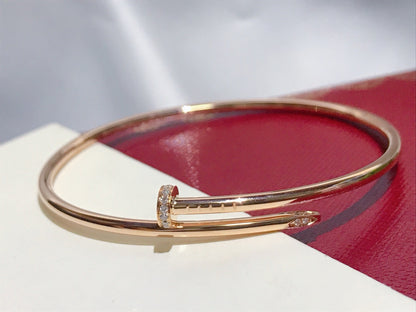 [⭐Hevara Jewelry]JUSTE BRACELET 2.5MM DIAMONDS