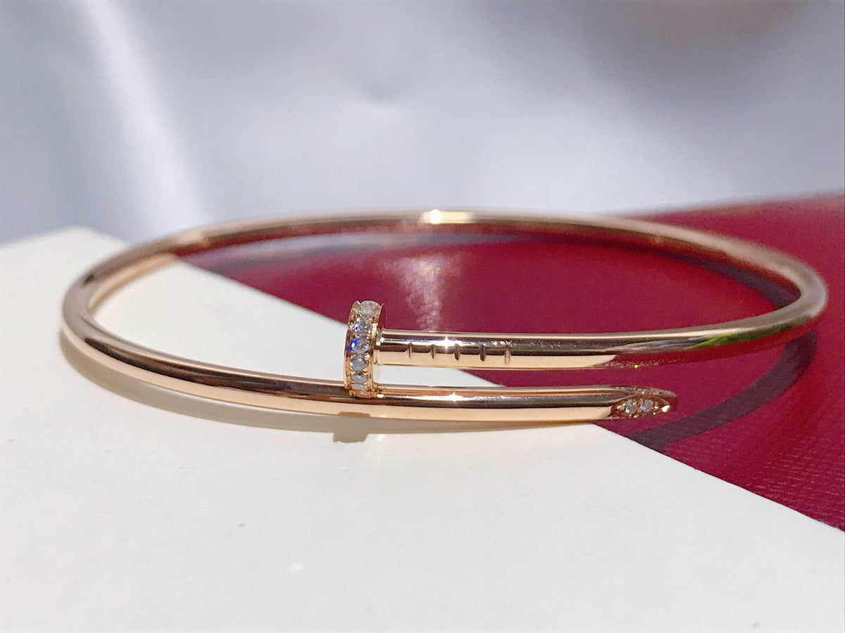 [⭐Hevara Jewelry]JUSTE BRACELET 2.5MM DIAMONDS