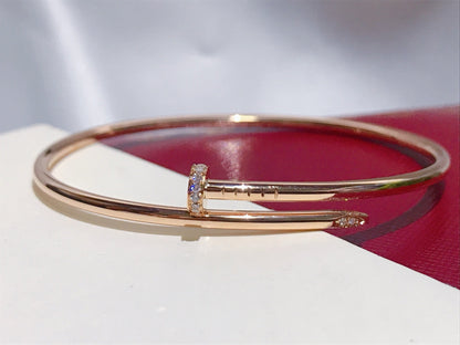 [⭐Hevara Jewelry]JUSTE BRACELET 2.5MM DIAMONDS