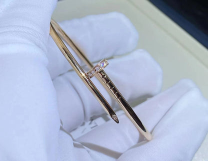 [⭐Hevara Jewelry]JUSTE BRACELET 2.5MM DIAMONDS