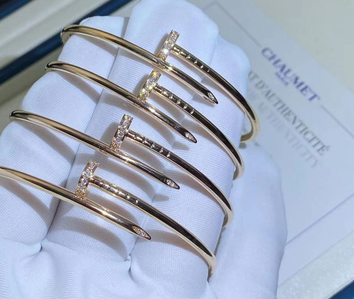[⭐Hevara Jewelry]JUSTE BRACELET 2.5MM DIAMONDS